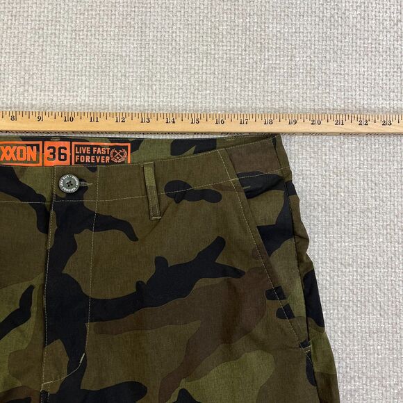 Dixxon Shorts Men's 36 Camo Stretch Lightweight Flat Front Casual Outdoor - Picture 6 of 9